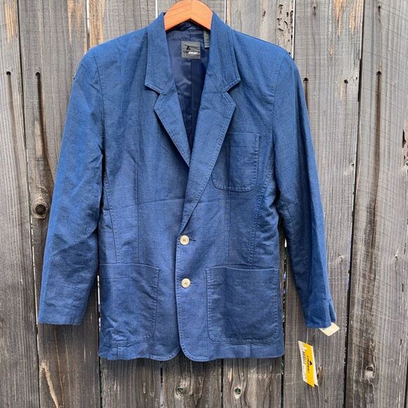 LizWear Vintage Linen Sport Coat Size Petite 2 - Picture 1 of 13
